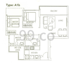 Watercolours (D18), Condominium #502071131